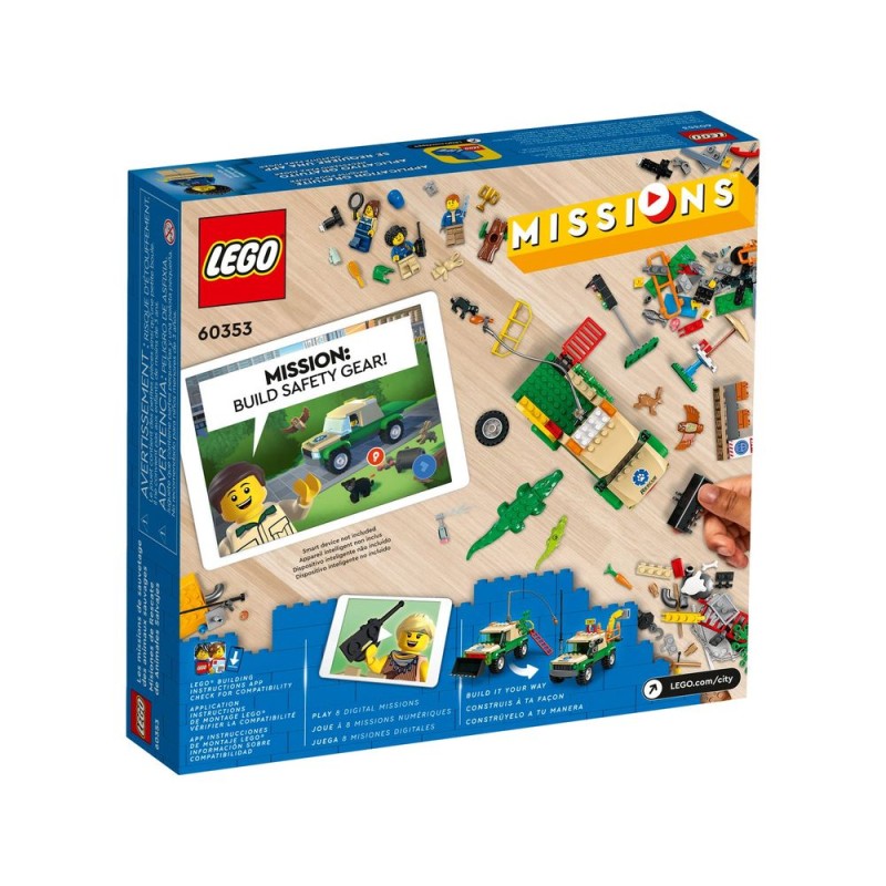60353 Lego City Миссии по спасению диких животных