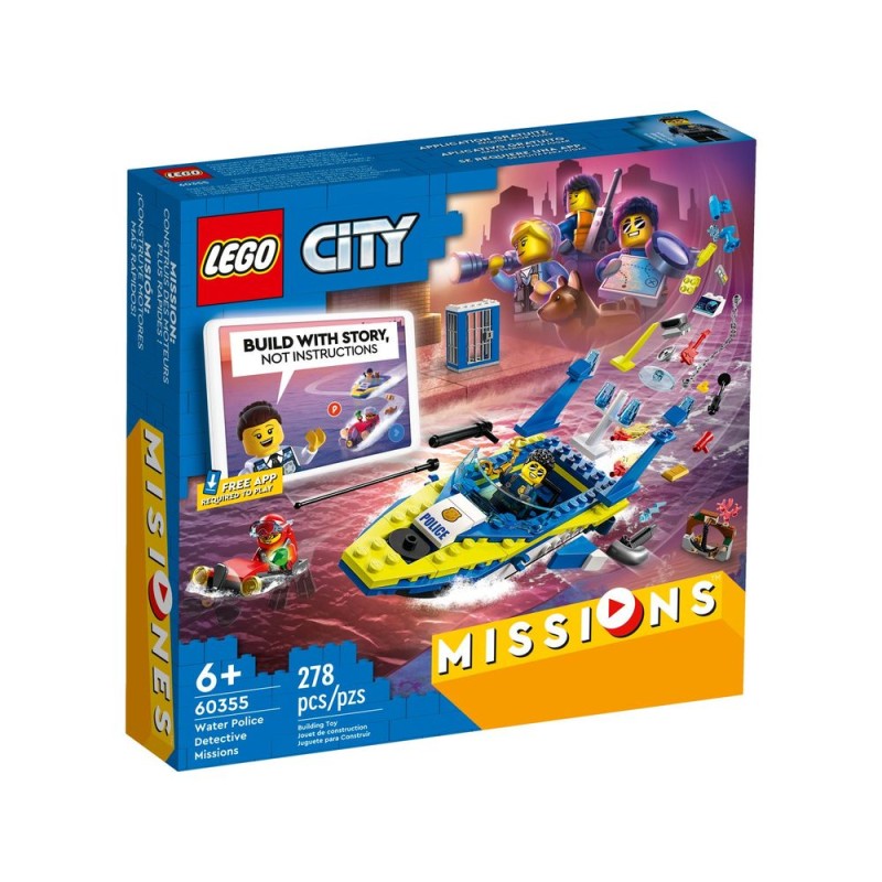 60355 Lego City Детективные расследования водной полиции