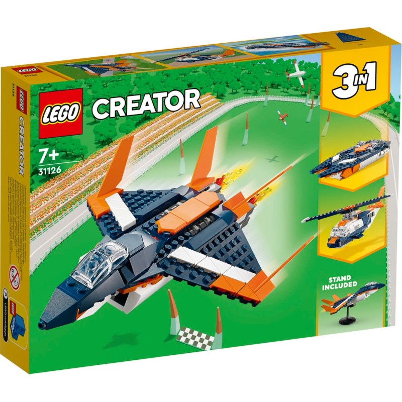 31126 Lego Creator Сверхзвуковой самолёт