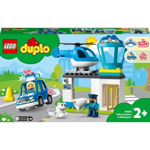 10959 Lego Duplo Полицейский участок и вертолёт