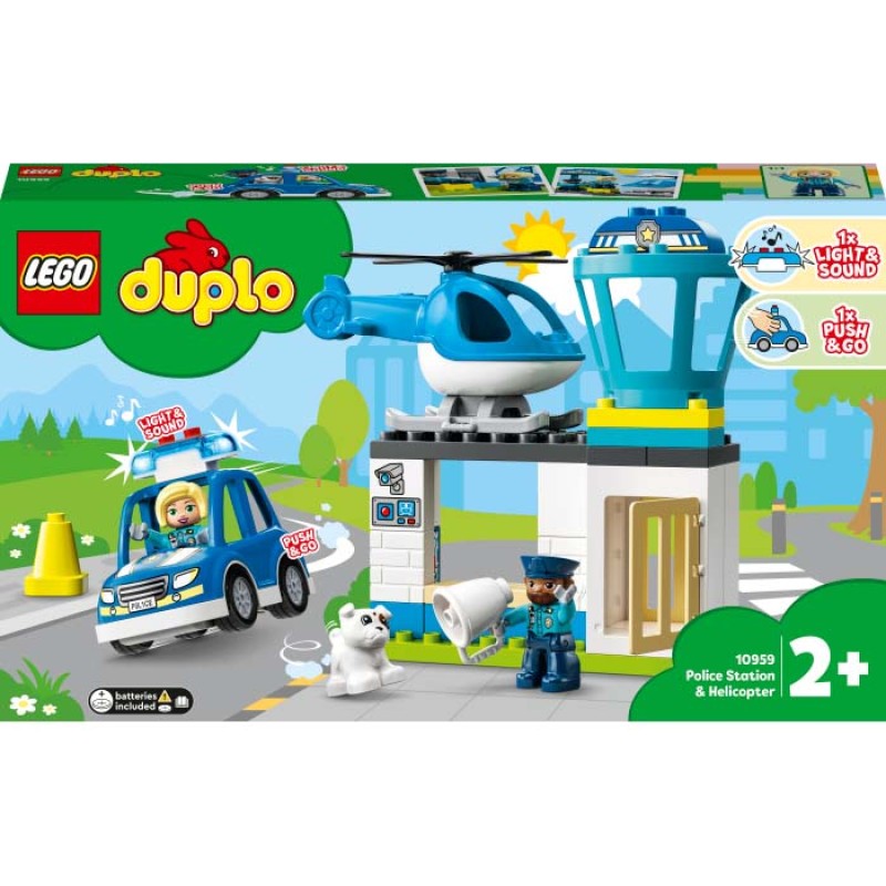 10959 Lego Duplo Полицейский участок и вертолёт