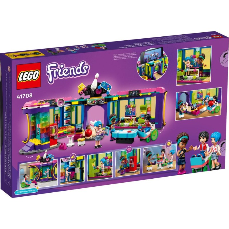 Конструктор LEGO Friends 41708 Диско-аркада для роллеров