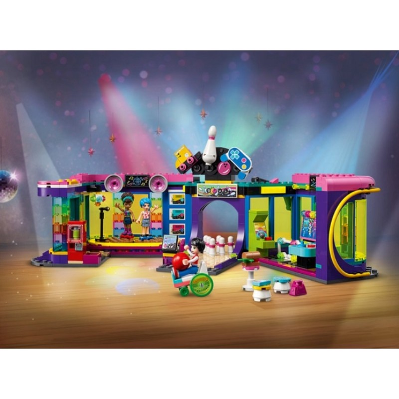 Конструктор LEGO Friends 41708 Диско-аркада для роллеров