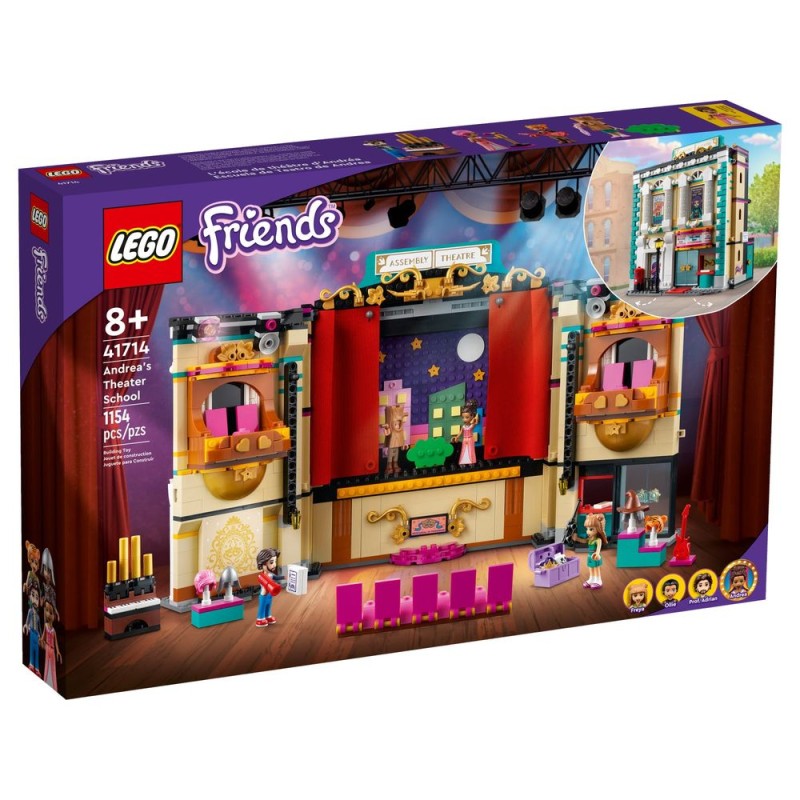 Конструктор LEGO Friends 41714 Театральная школа Андреа