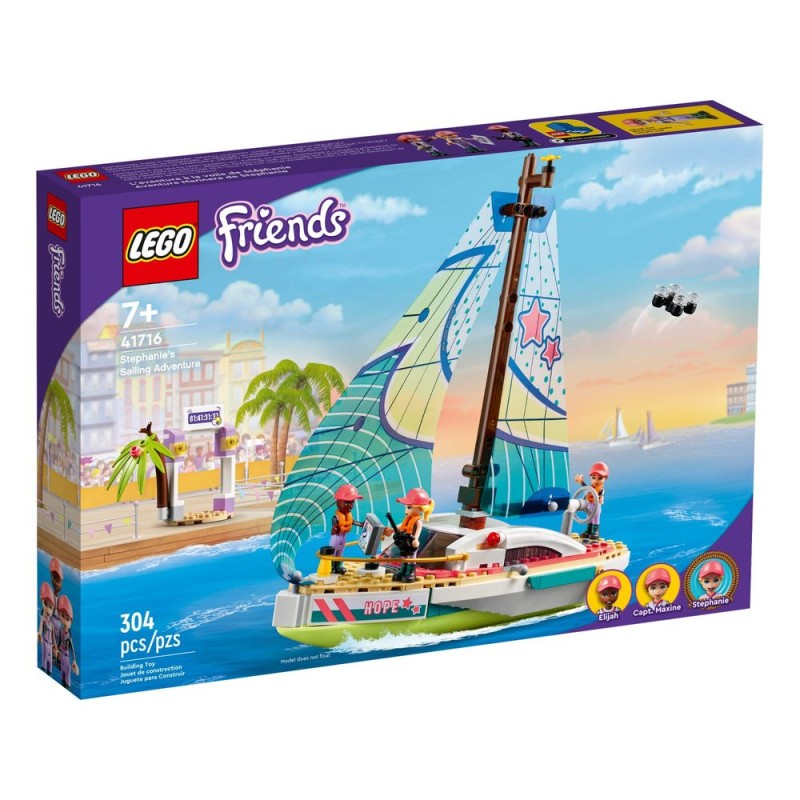 Конструктор LEGO Friends 41716 Приключения Стефани на яхте