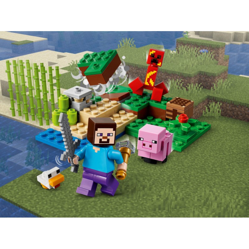 21177 Lego Minecraft Засада Крипера