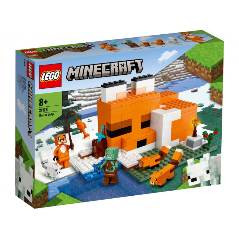 21178 Lego Minecraft Лисья хижина