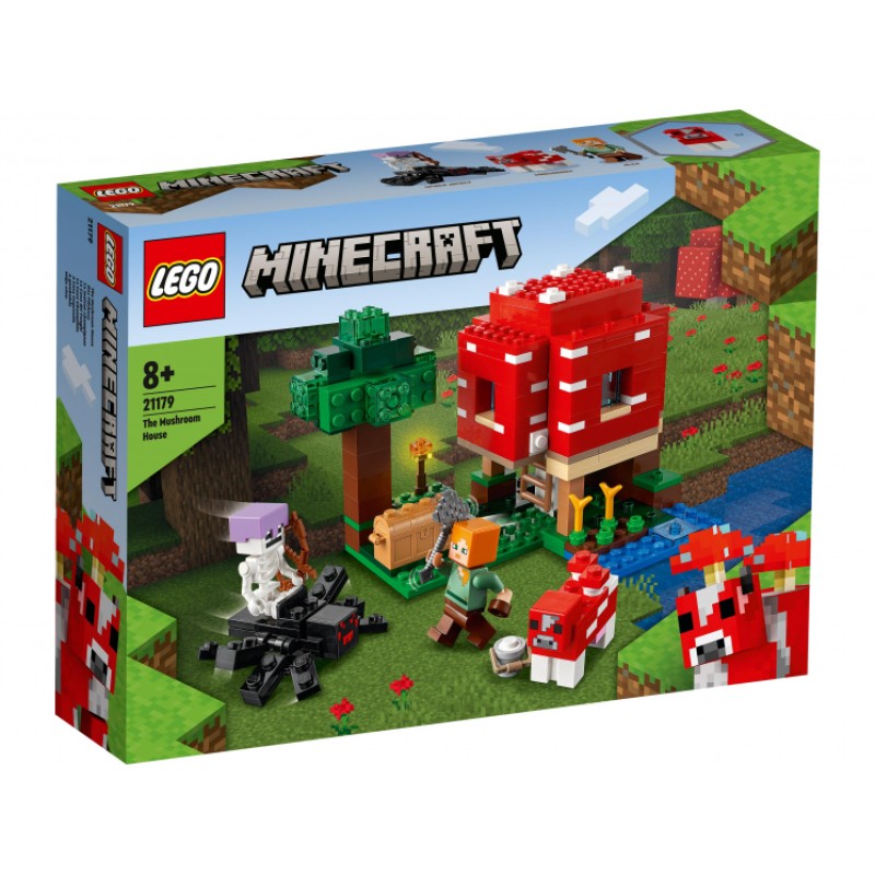 21179 Lego Minecraft Грибной дом