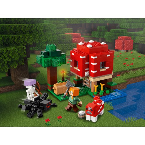 21179 Lego Minecraft Грибной дом