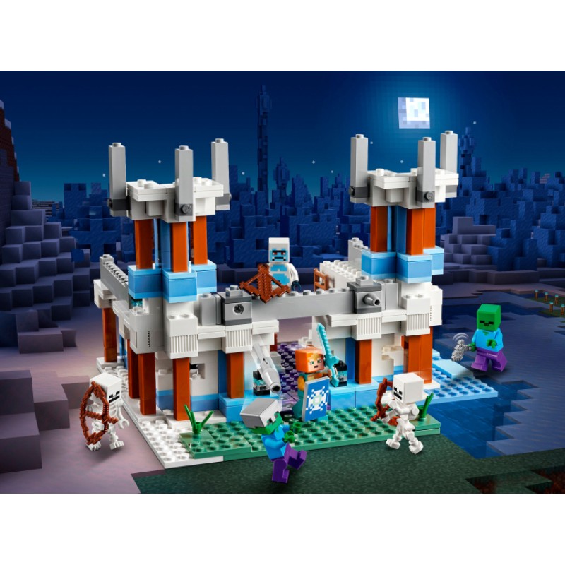 21186 Lego Minecraft Ледовый дворец