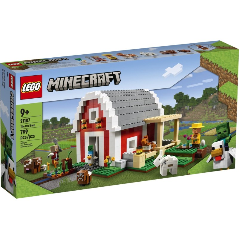 21187 Lego Minecraft Красный Амбар