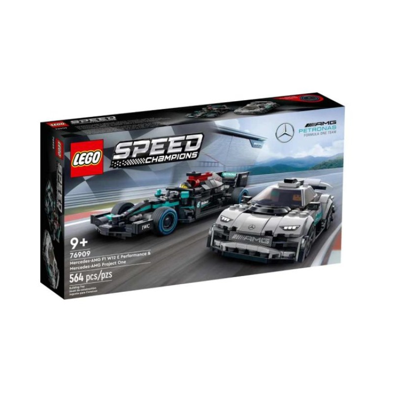 76909 Lego Speed Champions Mercedes-AMG F1 W12 E Performance и Mercedes-AMG Project One