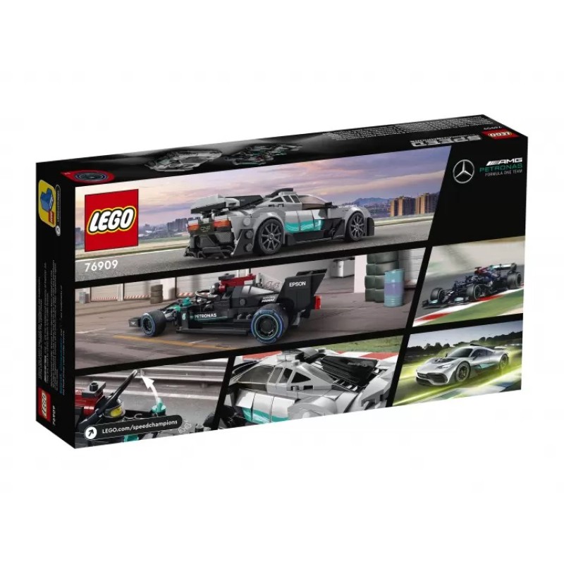 76909 Lego Speed Champions Mercedes-AMG F1 W12 E Performance и Mercedes-AMG Project One