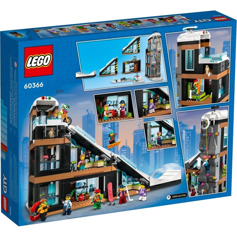 60366 Lego City Центр катания на лыжах и скалолазания