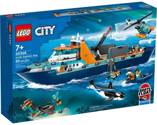 60368 Lego City Корабль исследователя Арктики