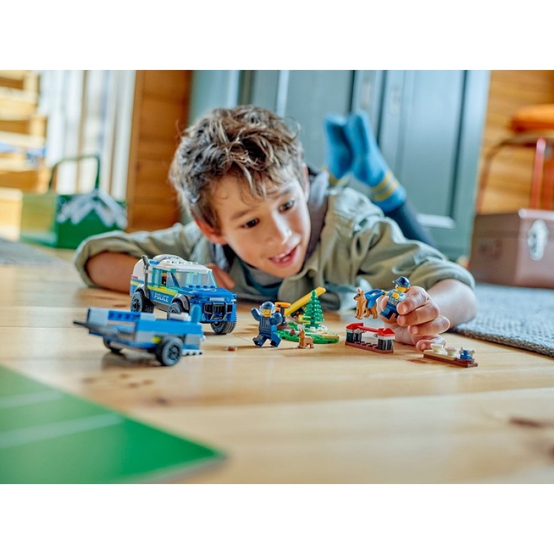 60369 Lego City Дрессировка полицейской собаки на выезде