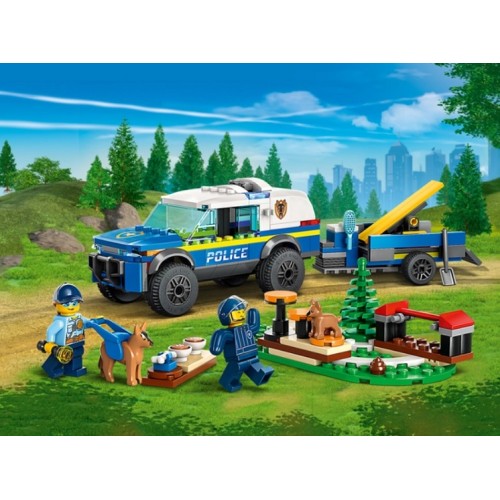 60369 Lego City Дрессировка полицейской собаки на выезде