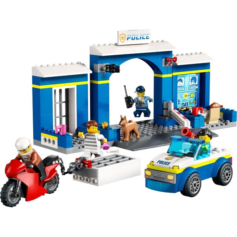 60370 Lego City Погоня в полицейском участке