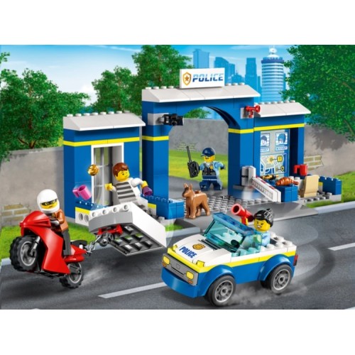 60370 Lego City Погоня в полицейском участке