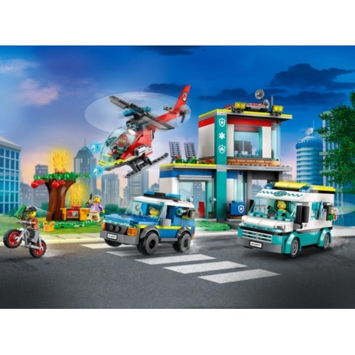60371 Lego City Центр управления спасательным транспортом