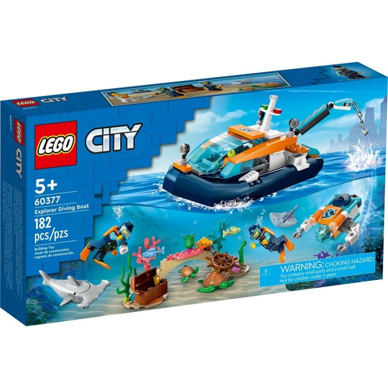 60377 Lego City Подводное исследовательское судно