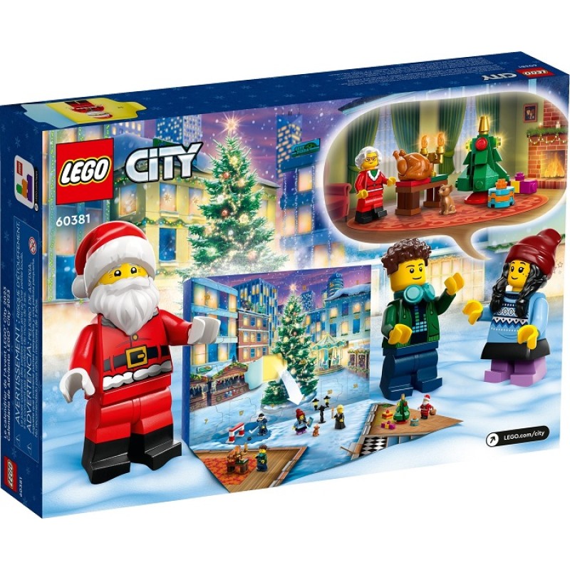 60381 Адвент-календарь LEGO City на 2023 год
