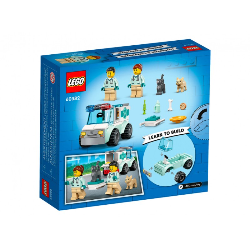 60382 Lego City Ветеринарный фургон