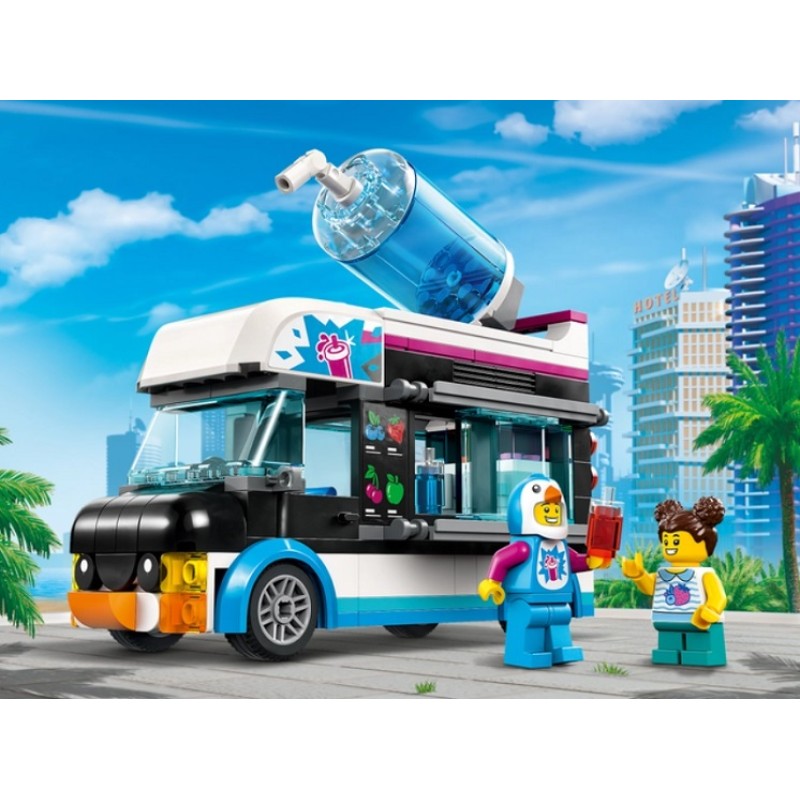 60384 Lego City Коктейльный фургон пингвина