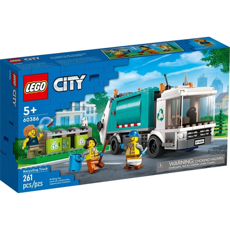 60386 Lego City Грузовик для переработки отходов