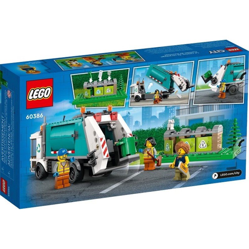 60386 Lego City Грузовик для переработки отходов
