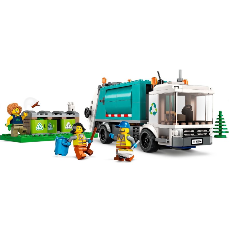 60386 Lego City Грузовик для переработки отходов