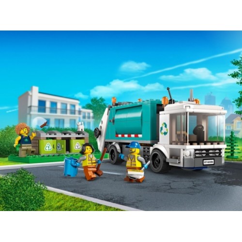 60386 Lego City Грузовик для переработки отходов
