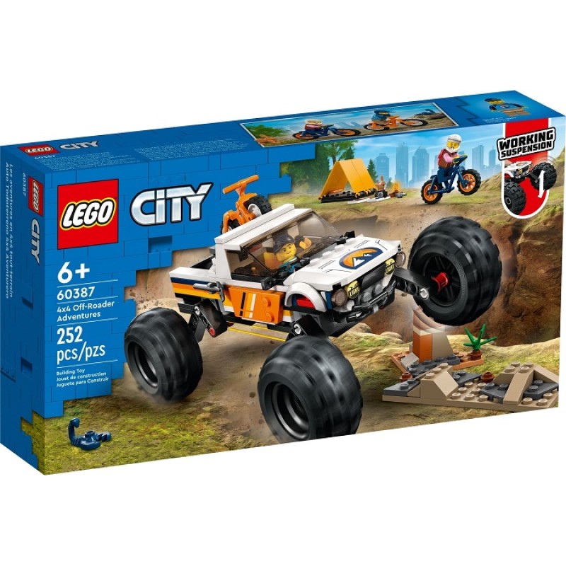 60387 Lego City Внедорожные приключения 4x4