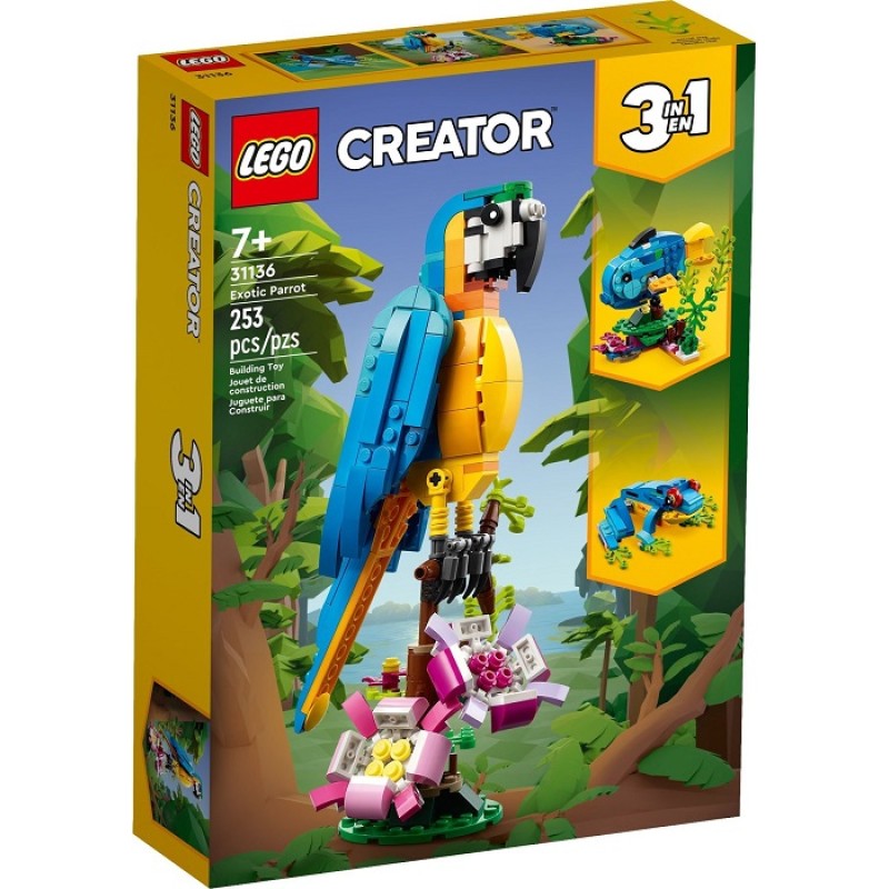 31136 Lego Creator Экзотический попугай
