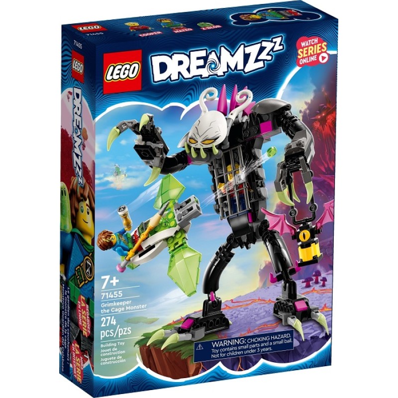 71455 Lego DREAMZzz Монстр в клетке Гримкипер