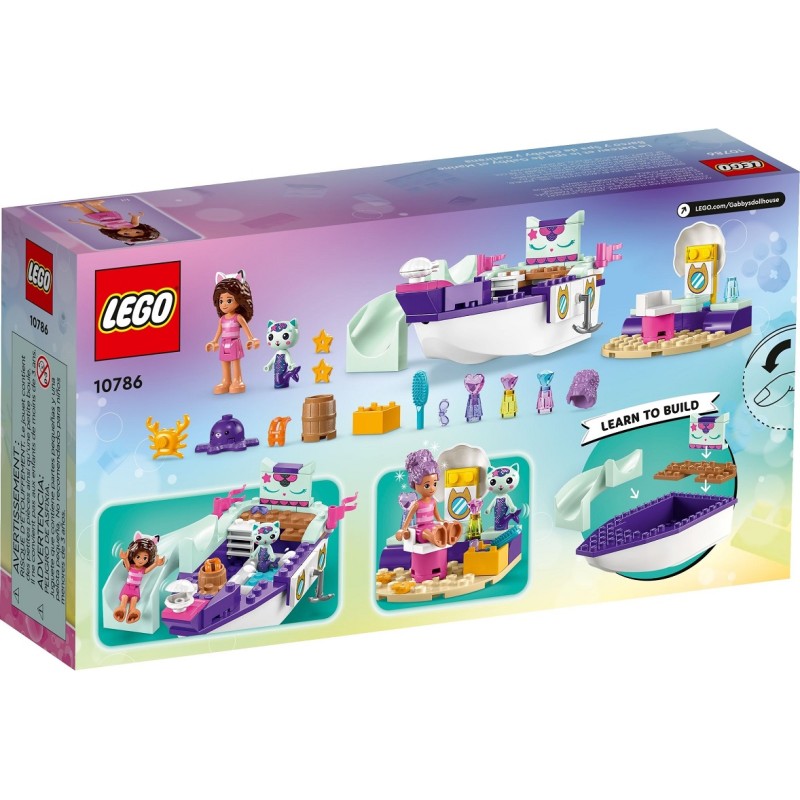 10786 Lego Gabby's Dollhouse Корабль и спа Габби и МерКэта