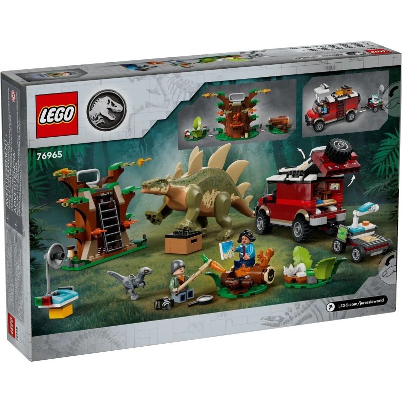 76965 Lego Jurassic World Диномиссии: открытие стегозавра