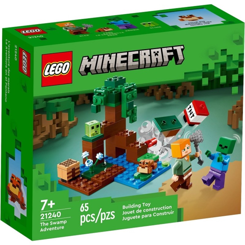21240 Lego Minecraft Приключение на болоте