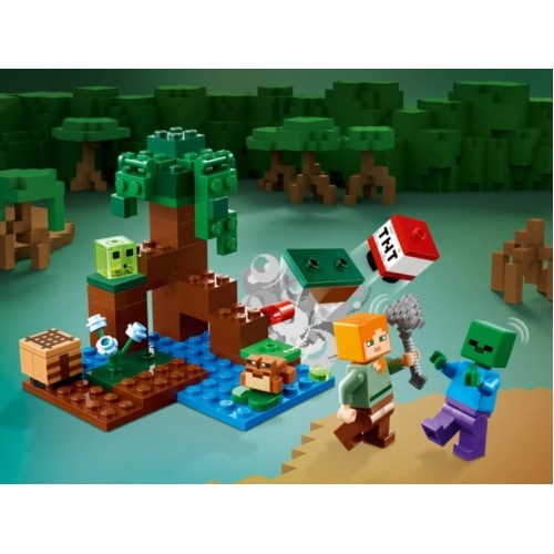 21240 Lego Minecraft Приключение на болоте