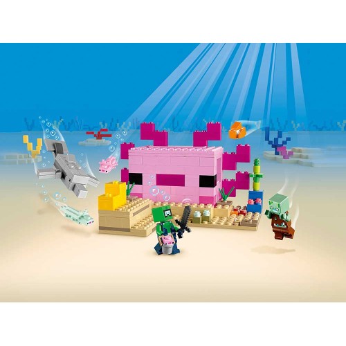 21247 Lego Minecraft Дом Аксолотля