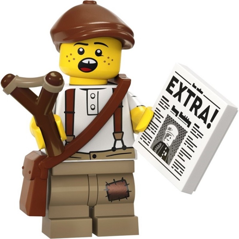 71037 Lego Minifigures Газетчик