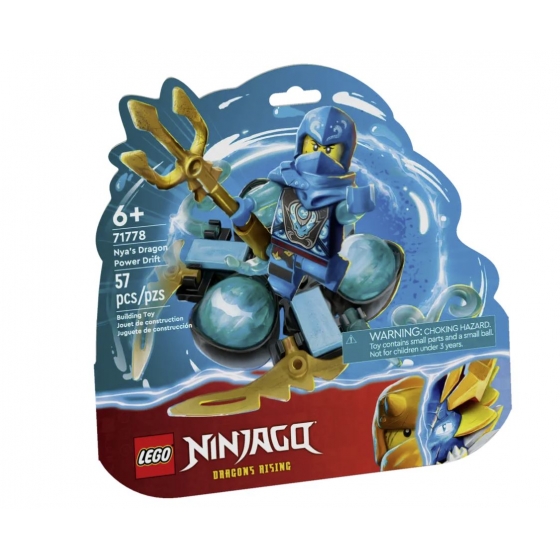 LEGO Ninjago 71778 Дрейф кружитцу с драконьей силой Нии