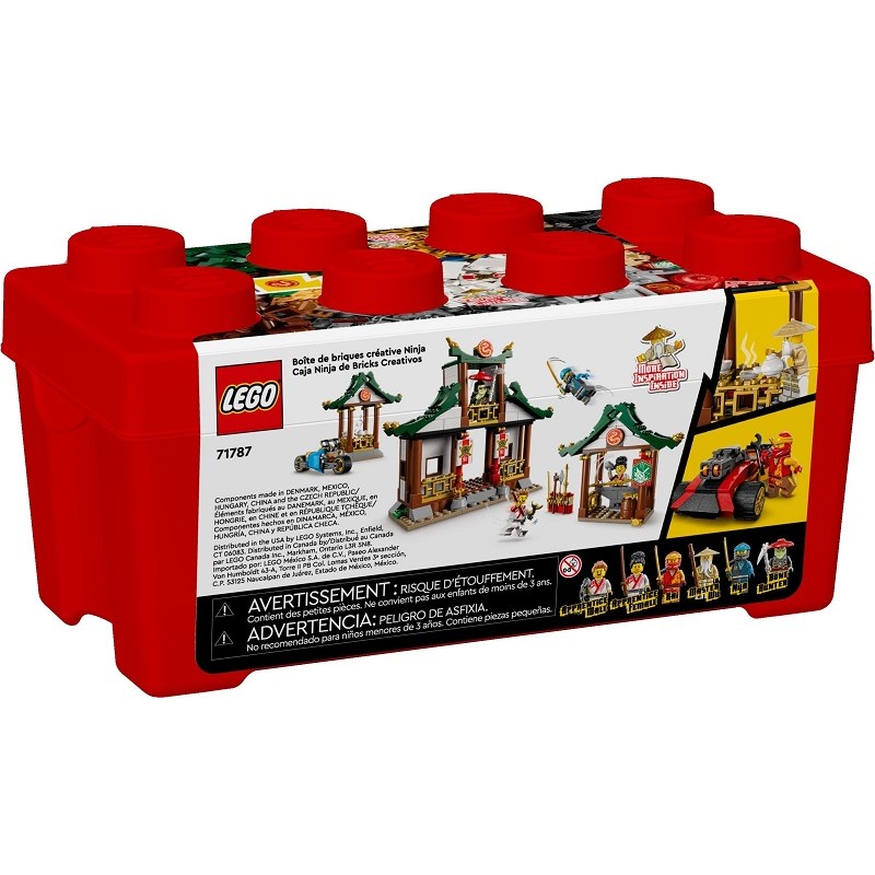 71787 Lego Ninjago Творческая коробка с кубиками ниндзя