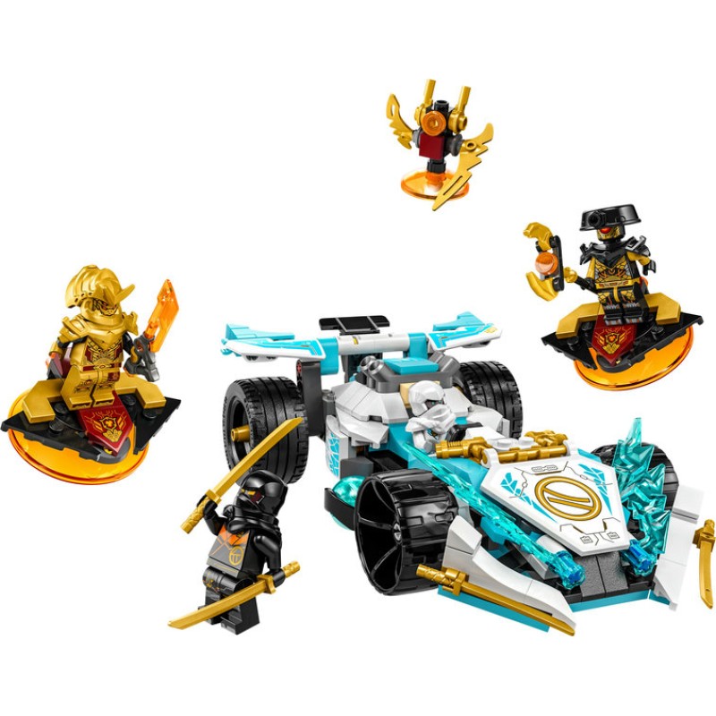 71791 Lego Ninjago Гоночный автомобиль Зейна - Сила дракона кружитцу