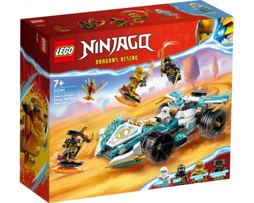 71791 Lego Ninjago Гоночный автомобиль Зейна - Сила дракона кружитцу