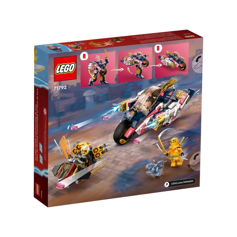 71792 Lego Ninjago Трансформирующийся механический велогонщик Соры