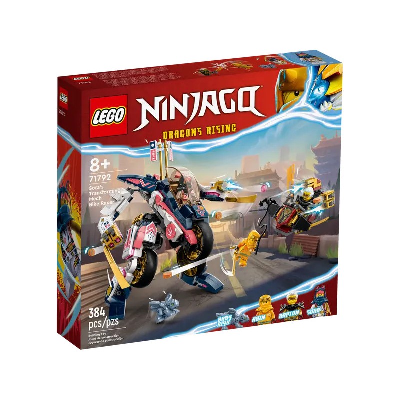 71792 Lego Ninjago Трансформирующийся механический велогонщик Соры