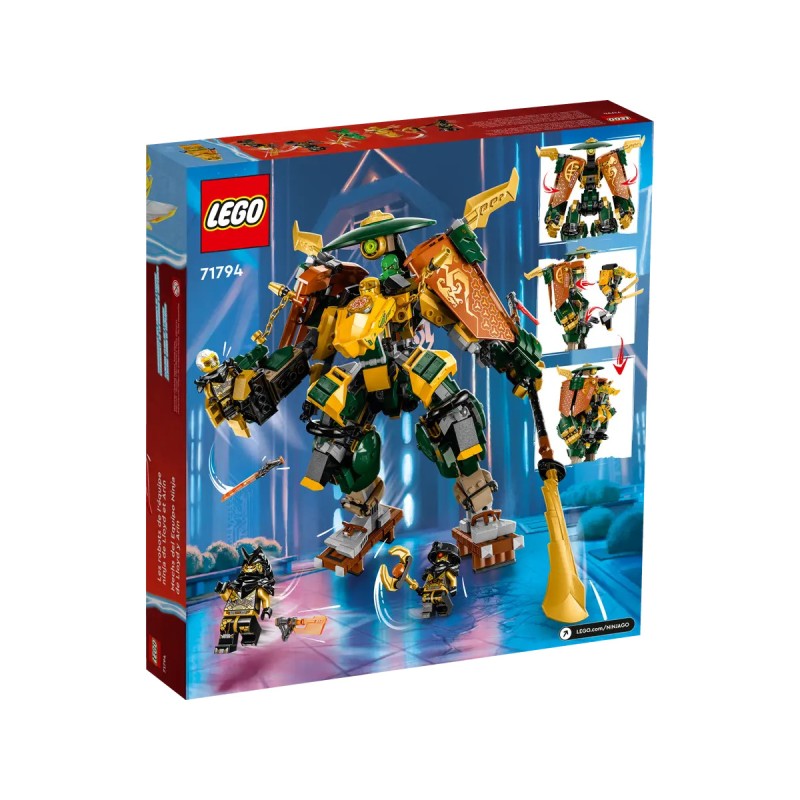 71794 Lego Ninjago Мехи команды ниндзя Ллойда и Арин