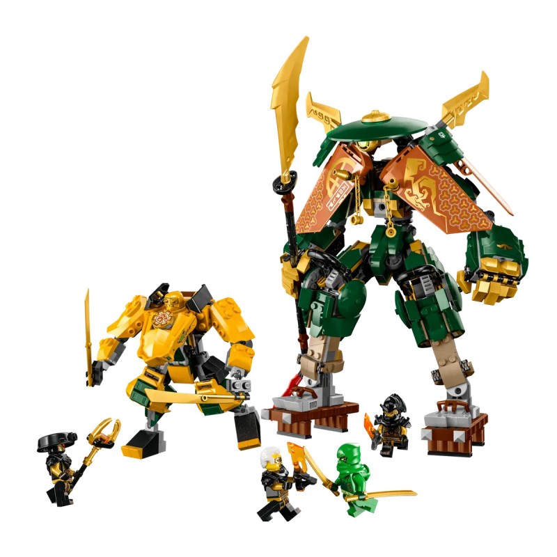 71794 Lego Ninjago Мехи команды ниндзя Ллойда и Арин