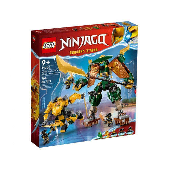 LEGO Ninjago 71794 Мехи команды ниндзя Ллойда и Арин